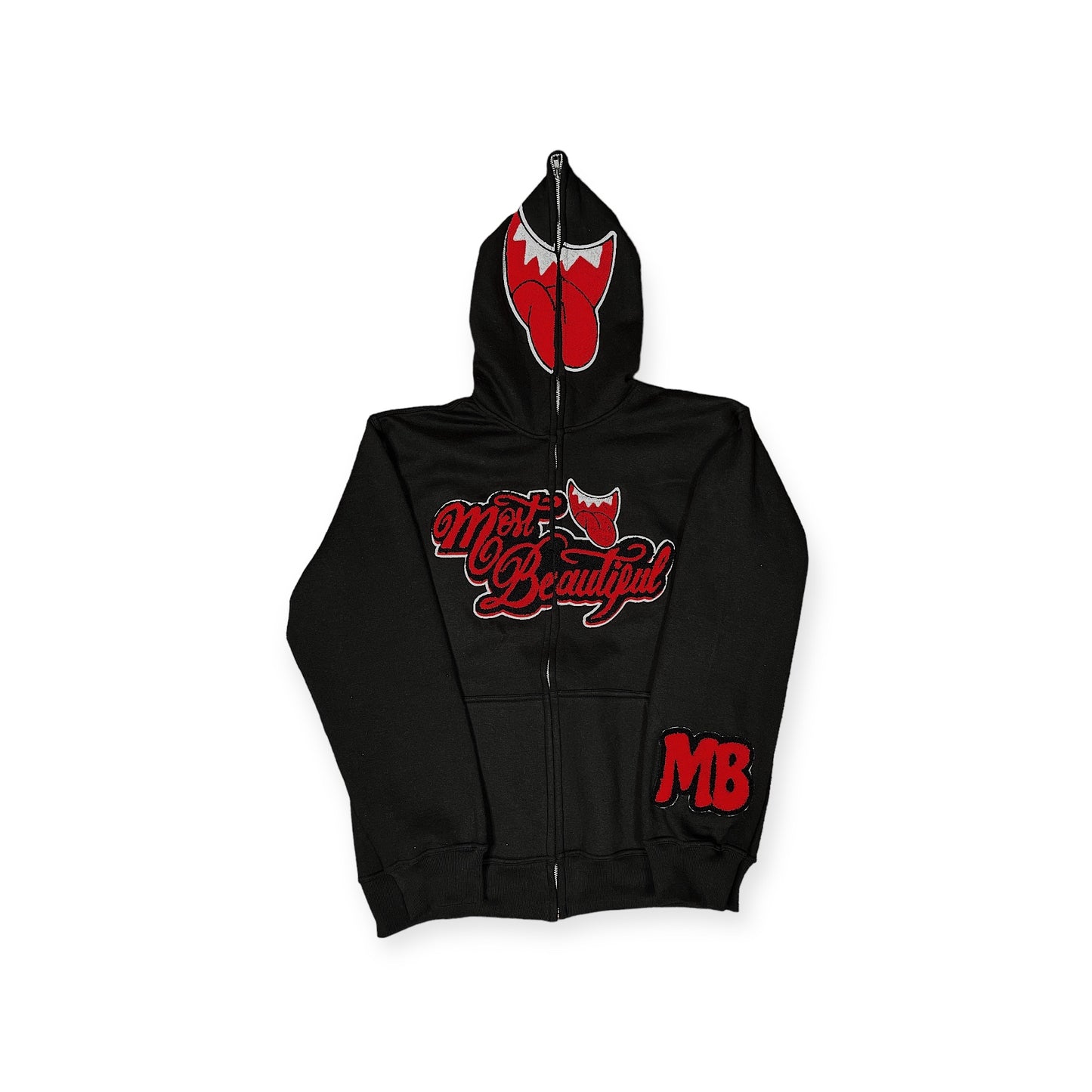 Most Beautiful Full Zip - Bred (Hoodie)