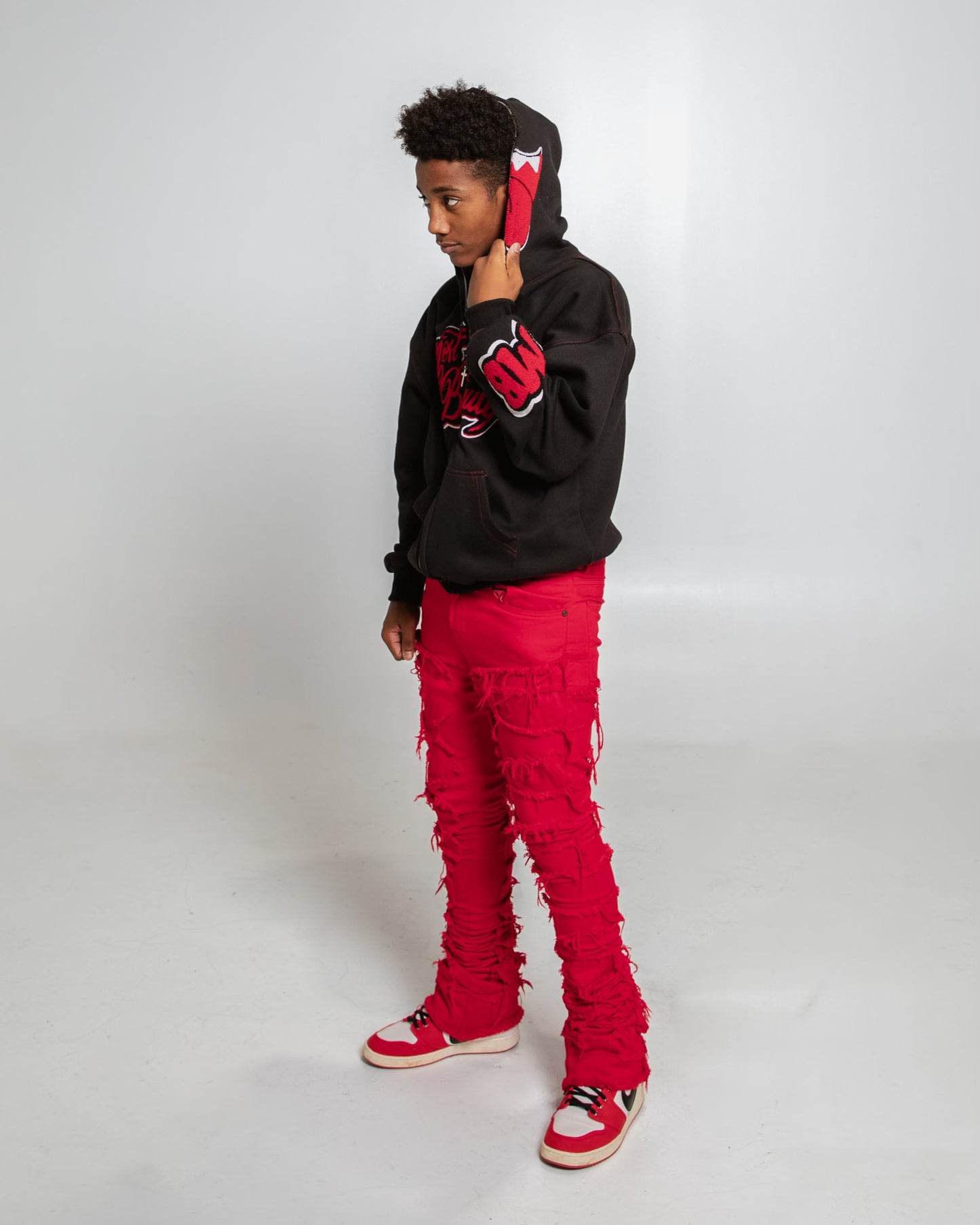 Most Beautiful Full Zip - Bred (Hoodie)