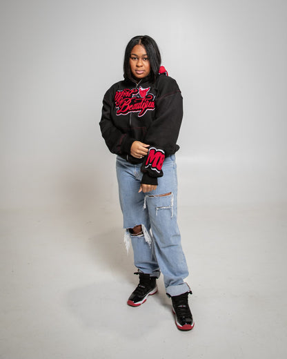 Most Beautiful Full Zip - Bred (Hoodie)